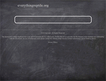 Tablet Screenshot of everythingreptile.org